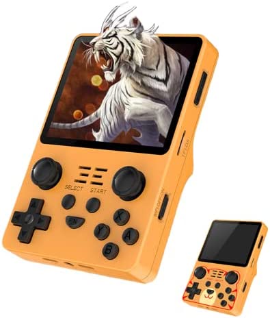 Powkiddy RGB20S Console de jeu portable, console de jeu rétro 16GB+64GB, RK3326 quad-core système open source , écran 3,5 pouces 4: 3 IPS OGA, fonction WIFI et Bluetooth(yellow) Fiche Technique et Prix au Maroc