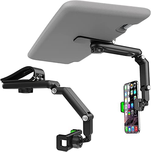 LIUKM Support Telephone Voiture pour Pare Soleil, Support de Téléphone pour Voiture Rétroviseur, Support de Téléphone Universel Rotatif 360 Degrés, pour Tous Les Téléphones Accessoires de Voiture Fiche Technique et Prix au Maroc