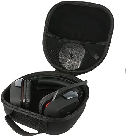 Khanka Portable Etui de voyage Housse pour Logitech G935/G635/G430/G230/G930/G933/G633 Casque Gaming sans Fil Headset Headphone. Mesh Pocket pour autres accessoires Fiche Technique et Prix au Maroc
