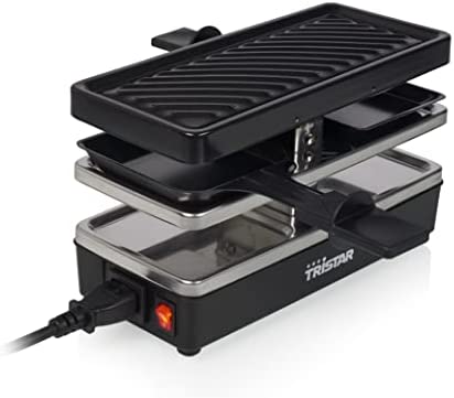 Tristar RA-2741 Appareil à raclette interconnectable 2 personnes - Connectez jusqu'à 4 autres appareils - 400 W Fiche Technique et Prix au Maroc