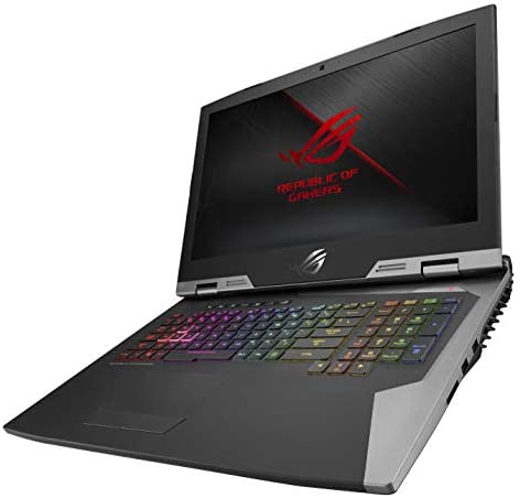 ASUS 90NR0HJ1-M01400 Ordinateur Portable 17" Intel Core i7-8750H 2,2 GHz Turbo 4,1 GHz 9 Mo NVIDIA GeForce GTX1080 avec 8 Go GDDR5 Windows 10 Argent Fiche Technique et Prix au Maroc