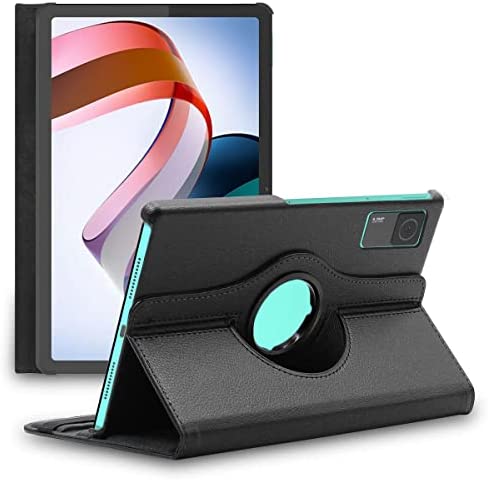 ebestStar - Housse Compatible avec Xiaomi Redmi Pad Coque Support Rotatif 360°, Etui Protection PU Cuir, Noir Fiche Technique et Prix au Maroc