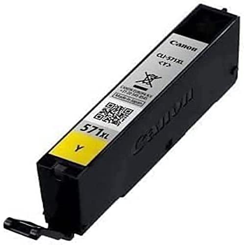 Canon CLI-571XL Cartouche Y Jaune XL Emballage carton Fiche Technique et Prix au Maroc