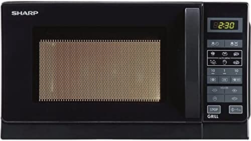 Sharp Micro-ondes 2 en 1 avec grill R642BKW, 20 L, noir Fiche Technique et Prix au Maroc
