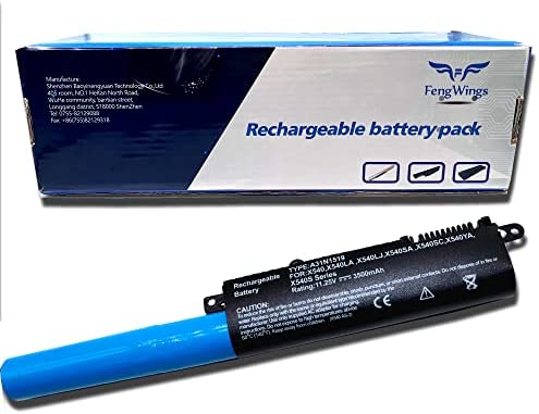 FengWings® 11.25V 3500mAh A31N1519 Batterie, Remplacer pour Batterie ASUS R540l / Batterie ASUS X540L, ASUS X540 X540LA X540LJ X540SA X540YA X540S F540 F540L F540LA F540S F540Y R540 Fiche Technique et Prix au Maroc