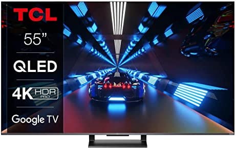 Tcl - qled uhd 100hz/144hz, 3600ppi, dolby vis iq-atmos, dts-hd, hdr10+, hdmi 55c735 Fiche Technique et Prix au Maroc