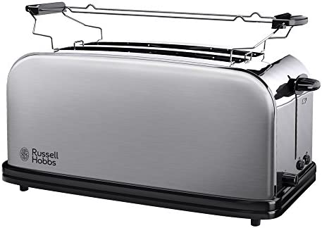 Russell Hobbs Toaster Grille Pain, 2 Longues Fentes Spécial Baguette, 6 Niveaux de Brunissage, Chauffe Viennoiserie - 23610-56 Adventure Fiche Technique et Prix au Maroc