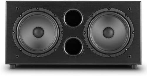 auna Linie 501 SW BK subwoofer Actif Deux Voix idéal pour Home cinéma (avec amplificateur intégré, contrôle de la Phase, entrée RCA, 35hz - 200hz, 250W RMS) - Noir Fiche Technique et Prix au Maroc