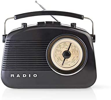 Nedis Radio FM 4.5 W Poignée de Porte nsporte Noir Fiche Technique et Prix au Maroc