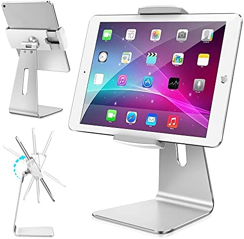 AboveTEK Tablet Stand Support réglable pour Tablette iPad Stand en Aluminium pour iPad 7-13 Pouces Pro Air Mini Galaxy Tab Nexus Store Showcase Bureau Réception Cuisine Fiche Technique et Prix au Maroc