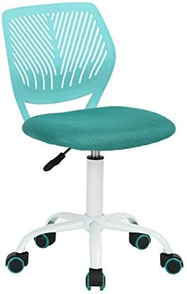 Homy Casa Chaise de Bureau Chaise de Bureau pivotante réglable Siège en Tissu Chaise de Bureau Ergonomique sans accoudoir Turquoise Fiche Technique et Prix au Maroc