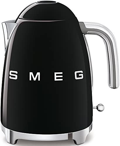 Smeg Bouilloire électrique KLF03BLEU Noir, 2400 W, 1.7 liters Fiche Technique et Prix au Maroc