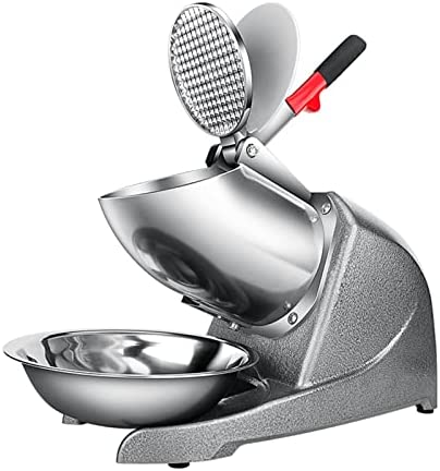 RENOA Blender Personnel Compact de comptoir Glace Crusher Electric Claved Ice Machine Machine de Glace Commerciale Maison de Smoothie Haute Puissance à Double Couteau (Color : White, Plug Type : US) Fiche Technique et Prix au Maroc