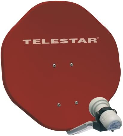 Tele ALURAPID 45 incl. Skysingle LNB (45cm Miroir en aluminium, montage ALURAPID, LNB simple) brique Fiche Technique et Prix au Maroc