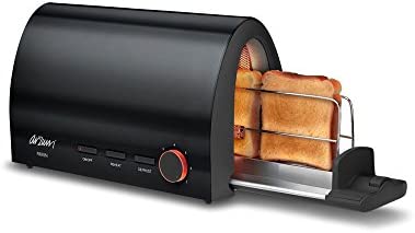 Arzum AR232B Grille-Pain en Aluminium Noir 38,2 x 23,8 x 18,2 cm Fiche Technique et Prix au Maroc