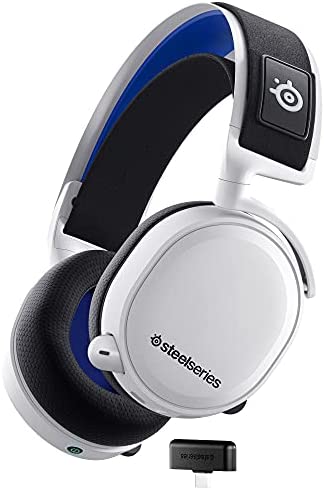 SteelSeries Arctis 7P+ Wireless Casque gaming sans fil - Sans perte 2,4 GHz - 30 heures d’autonomie de la batterie - Pour PS5, PS4, PC, Mac, Android et Switch - Blanc Fiche Technique et Prix au Maroc