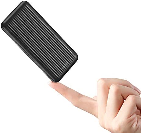 Power Bank 10000mAh PD 22.5W,Batterie Externe,Mini Ultra Chargeur Portable Grande Capacité Rapide avec 2 Ports USB Sortie et 3 Entrées pour iPhone 14 13 12 Pro Samsung Huawei iPad LG Heated Vest. Fiche Technique et Prix au Maroc