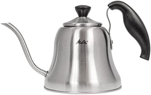 Melitta Bouilloire, Compatible avec Tous les Types de Cuisinières, Poignée Anti-brûlure, 0,7 L, Pour Over, Acier Inoxydable Fiche Technique et Prix au Maroc