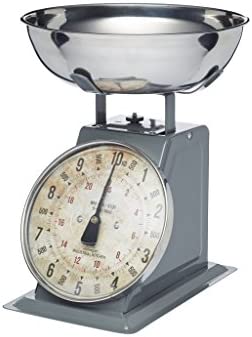 KitchenCraft Industrial Kitchen - Balance de Cuisine Mécanique Vintage, Capacité 10 Kg Fiche Technique et Prix au Maroc