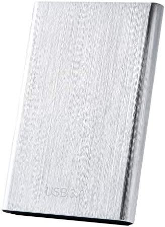 Disque dur externe 2 To, disque dur externe 2000 Go à haute vitesse, disque dur externe pour ordinateur portable Mac (2 To argent) Fiche Technique et Prix au Maroc