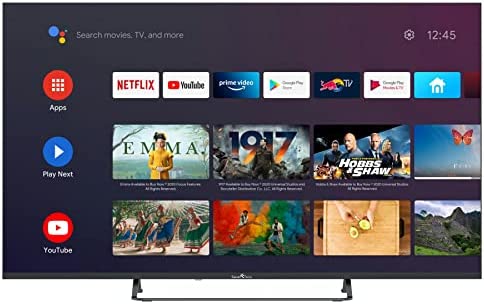 Smart Tech 4K UHD LED ANDROID TV 55 pouces (139cm) 55UA10V3 Netflix YouTube PrimeVideo Fiche Technique et Prix au Maroc