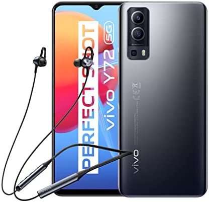 VIVO Y72 5G Smartphone et écouteurs Sport sans Fil, Téléphones Portable 5G Double SIM 8 + 128 Go, Caméra Arrière 64 Mpx,Charge Rapide 18 W,Batterie 5 000 mAh,Vidéo Ultra Stable EIS Fiche Technique et Prix au Maroc