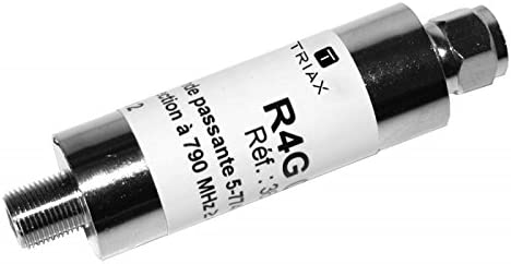Triax R4G 058 Filtre réjecteur LTE 5-774 MHz TNT TV antenne Fiche Technique et Prix au Maroc