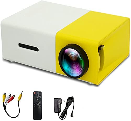 Portable Movie Retroprojecteur Soutenir 1080p，Prise en Charge du téléphone Portable/AV/Micro SD/Hdmi/USB，LED vidéoprojecteur Fiche Technique et Prix au Maroc