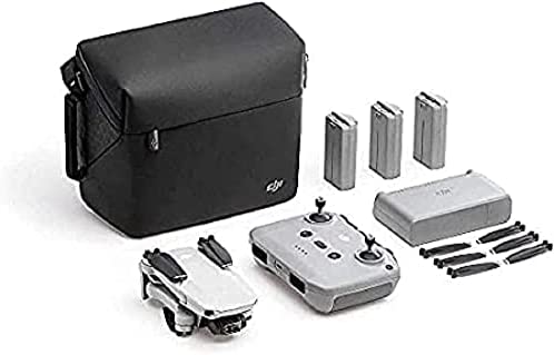 DJI Mini 2 Fly More Combo - Ultraléger et Pliable Drone Quadcopter, 3 Axes Gimbal avec Caméra 4K,31 Minutes de Vol + Station de Recharge Bidirectionnelle - Hub de Charge pour Batterie Mini 2 Fiche Technique et Prix au Maroc