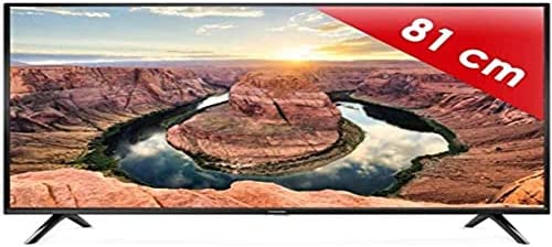 Thomson Téléviseur LED HDTV 80 cm 32HD3341 - TV LED 32 Pouces - Prise Casque - Son 2 x 5 W Fiche Technique et Prix au Maroc