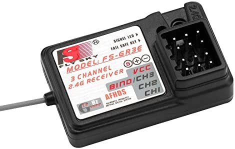 LITEBEE Flysky FS-GR3E 3CH RC Récepteur (2.4 Ghz, AFHDS), pour Fs-GT2 GT3 GT3 GT3C GR3C RC Bateau Transmetteur Fiche Technique et Prix au Maroc
