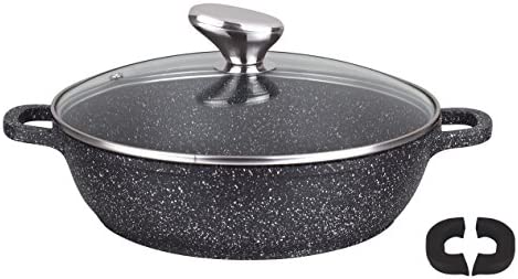 Pradel Excellence 52412M Mijoteuse, Fonte, Façon Pierre, 36 cm, 37,3 x 37,3 x 9,4 cm Fiche Technique et Prix au Maroc