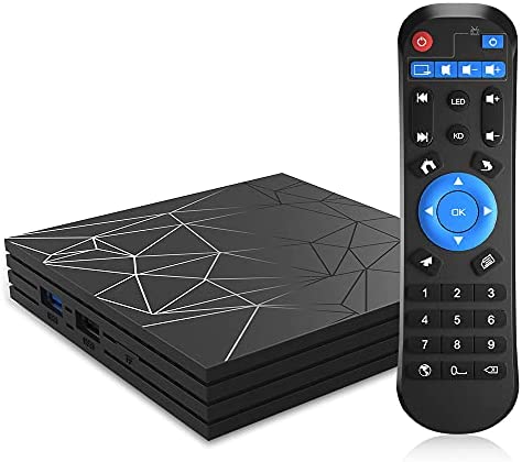 Android TV Box, 2 Go Ram/16 Go Rom Android 9.0 TV Box Allwinner H6 Quad-Core Smart TV Box with 2,4 GHz WIFI/100M Ethernet 3D 6K DLNA Fiche Technique et Prix au Maroc