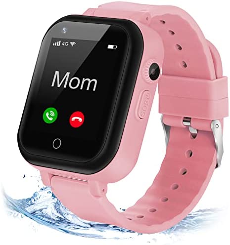 jianyana 4G Montre Intelligente étanche IP67 avec Appel SOS, réveil, Lecteur de Musique, Appareil Photo, Jeux, Montre pour Enfants de 3 à 14 Ans, Cadeau d'anniversaire pour garçons et Filles (Rose) Fiche Technique et Prix au Maroc