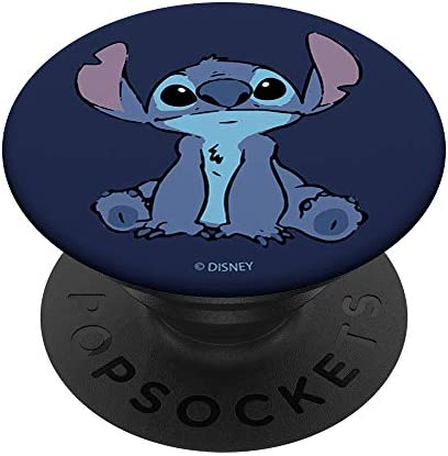Disney Lilo & Stitch Sitting And Staring PopSockets PopGrip - Support et Grip pour Smartphone/Tablette avec un Top Interchangeable Fiche Technique et Prix au Maroc