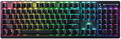 Razer DeathStalker V2 Pro - Clavier Optique de Jeu sans Fil à Profil Bas (commutateurs linéaires Rouges, sans Fil HyperSpeed, Rouleau Multifonction et Bouton multimédia) Disposition FR | Noir Fiche Technique et Prix au Maroc