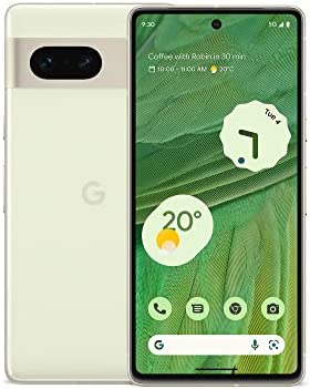 Google Pixel 7 – Smartphone Android 5G débloqué avec Objectif Grand Angle et 24 Heures d'autonomie – 128GB – Vert Citron Fiche Technique et Prix au Maroc