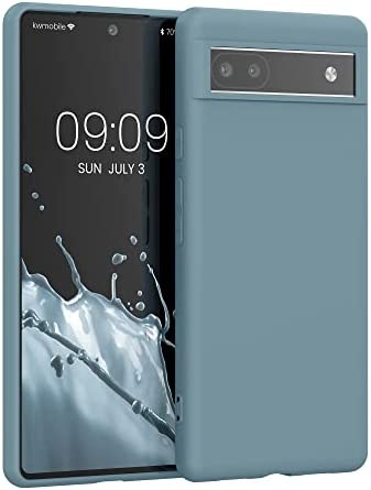 kwmobile Coque Compatible avec Google Pixel 6a - Housse de téléphone Protection Souple en Silicone - Arctic Night Fiche Technique et Prix au Maroc