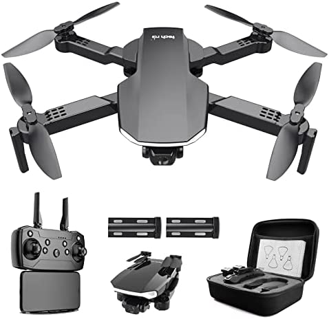 tech rc Drone avec Caméra 1080P HD, Drone Pliable Quadricoptère Extérieur, Positionnement de Flux Optique, Photos Gestuelles, 25 Mins de Vol avec 2 Batteries Rechargeables & Sac de Transport Fiche Technique et Prix au Maroc