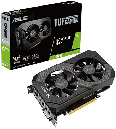 ASUS TUF GAMING NVIDIA GeForce GTX 1660 Ti EVO – Carte graphique gaming (6GB GDDR6, PCIe 3.0, HDMI 2. 0b, DisplayPort 1.4, GPU Tweak II) Fiche Technique et Prix au Maroc