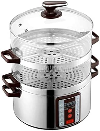 LIYINGY 32cm Diamètre Smart Électrique Steamer 6 Gear Réglable 3 Couche Multi Cuisineuse Type Transparent Type Électrique Pot à la Vapeur électrique Fiche Technique et Prix au Maroc