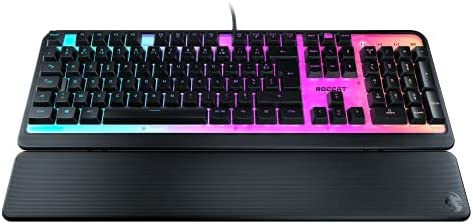 Roccat Magma - Clavier de jeu à membrane RGB (FR Layout), noir Fiche Technique et Prix au Maroc
