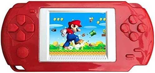 Console de jeu portable pour enfant, Construit en 268 jeux vidéo rétro classiques Écran de 2 pouces Système de joueur de jeu vidéo d'arcade de console de jeu portable Cadeau pour enfant (Red) Fiche Technique et Prix au Maroc