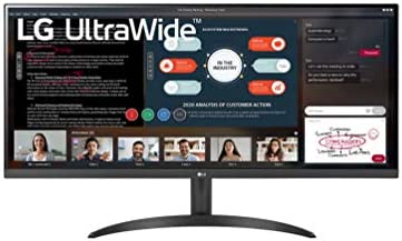 LG UltraWide 34WP500-B Moniteur 34", format 21:9 ultra-large, dalle IPS résolution UWFHD (2560x1080), 5ms GtG 75Hz, HDR 10, sRGB 95%, AMD FreeSync, inclinable Fiche Technique et Prix au Maroc