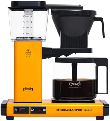 Moccamaster KBG Select, Cafetiere, Cafetiere Filtre, Cafetières, Jaune, 1.25 Litre Fiche Technique et Prix au Maroc