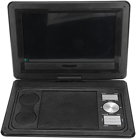 Dpofirs Outdoor Mobile DVD 1007B, Lecteur DVD Multifonction 10,0 Pouces avec Fonction TV Analogique, Gameplay du Lecteur TV, Lecteur DVD Portable pour Jeu Portable, écran Large LCD HD(Noir (UE)) Fiche Technique et Prix au Maroc