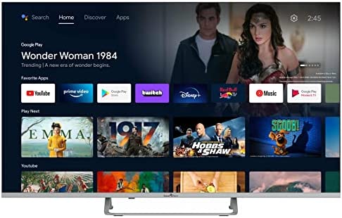 TV QLED 4K UHD 43' (109 cm) Smart TV ANDROID 11.0 - 4xHDMI - 2xUSB - Dolby Vision - Dolby Atmos Fiche Technique et Prix au Maroc