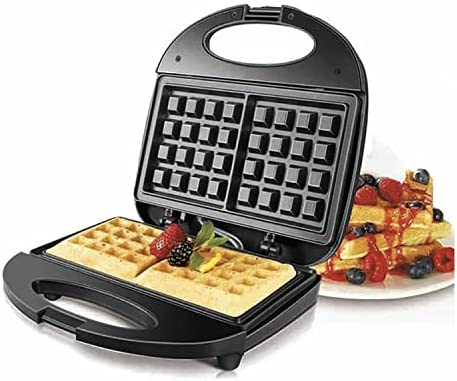 YQYMX Gaufrier 3-en-1, Toaster à sandwichs, Appareil à sandwichs, Presse à panini, gaufrier avec Plaque antiadhésive Amovible à Remplissage Profond,750 W Fiche Technique et Prix au Maroc