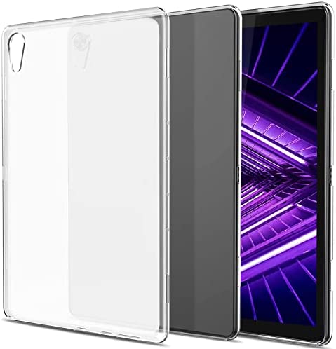 easyBee Coque Compatible avec Lenovo Tab M10 HD 2e Gén 10,1-Pouces 2020 TB-X306X TB-X306F, Étui de Protection en Silicone Ultrafine, Housse Tablette en TPU Givré Antichoc - Translucide Fiche Technique et Prix au Maroc