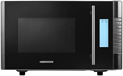 MEDION MD 14482 micro-ondes avec grill, four 20L, 8 programmes automatiques, fonction décongélation (micro-ondes 800 watts et puissance grill 1000 watts), minuterie, grille grill Fiche Technique et Prix au Maroc